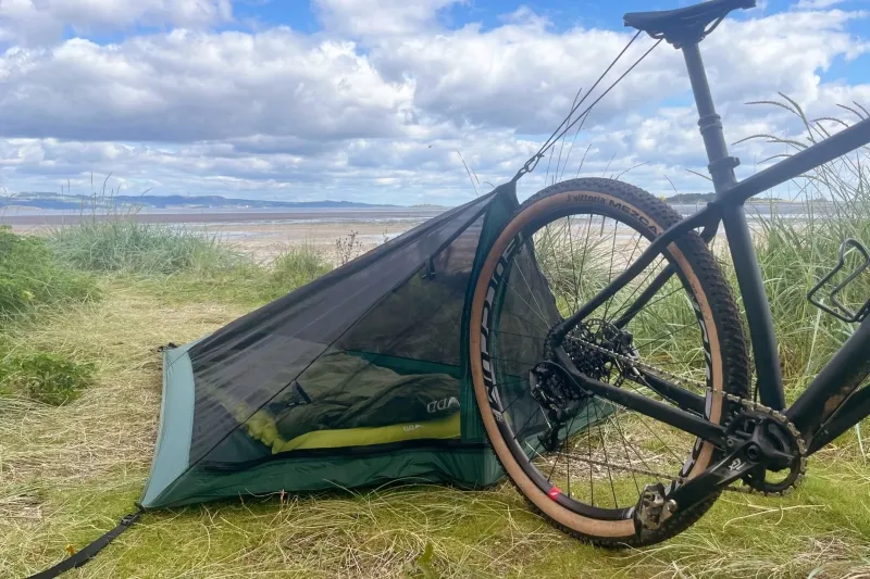 Ultimatives Bikepacker Tarp-Zelt fr sicheres Campen - DD Bikepacker