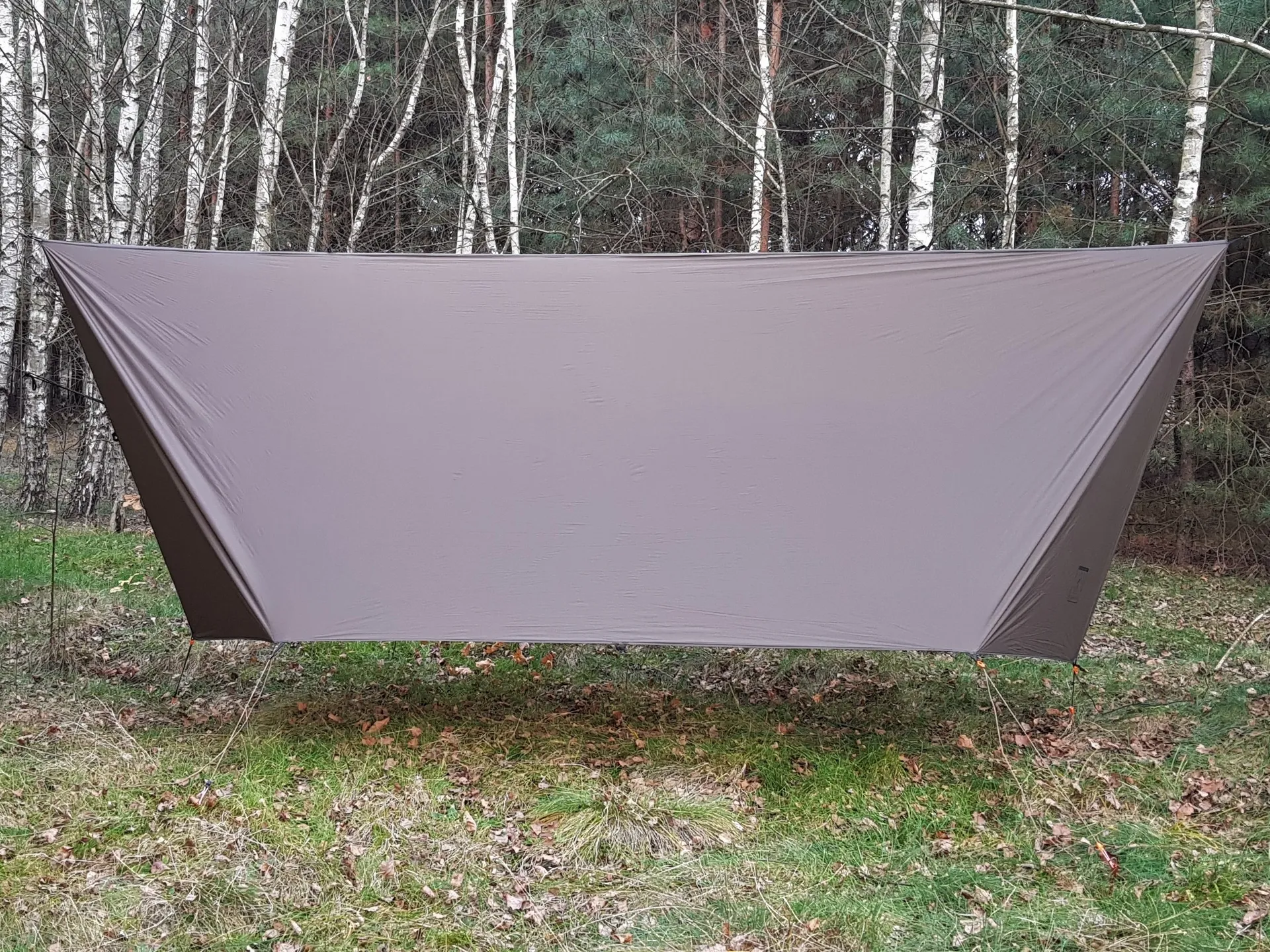 Bushmen Tarp 4 x 3 Meter ultraleicht grn