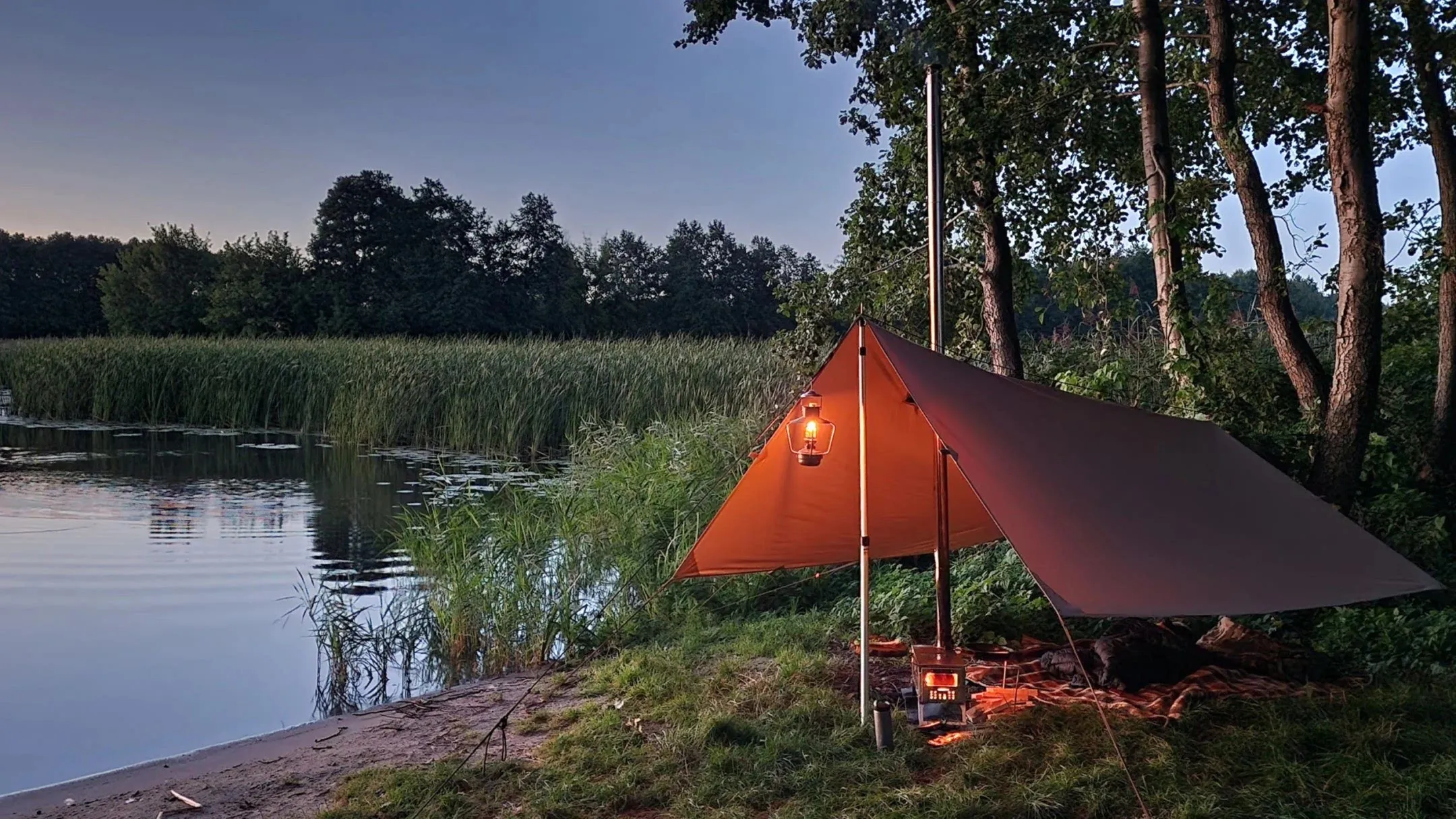 HOT Tarp 4x3 Cotton  Funkenresistenz & Vielseitigkeit | Bushcraft & C