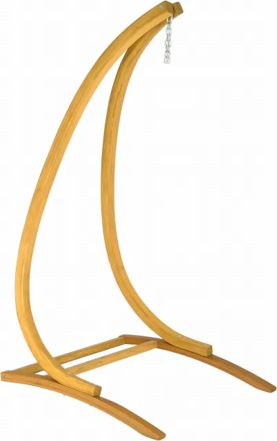 Sonio Arc Hängestuhlständer aus Holz by Jobek - Germany JO-11069-OLD color natur / beige