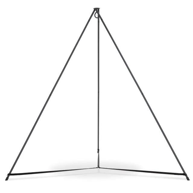 Gestell 2,4m schwarz für Hangoutpod 1,8m by Hangout Pod TI-HAS18MEBK color Grau / Silber