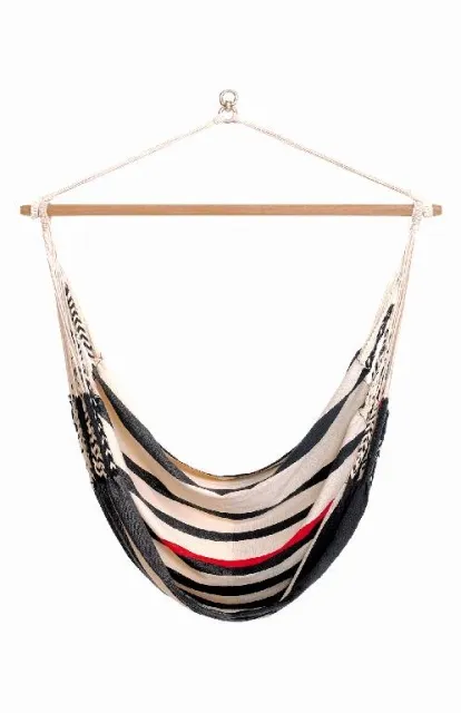Hängesessel Arhuaco C160 Schwarz-Weiß by LaSiesta LS-ARC19-9 color multicolor