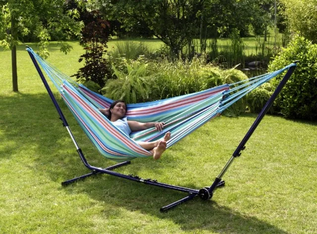 Hängematte Baiana H140 Tuerkis by LaSiesta BAH14-3 color blau