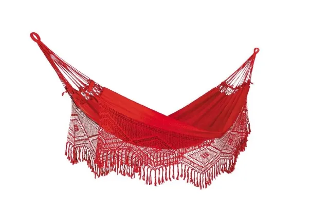 Hängematte Decorativa H160 rot by LaSiesta LS-DEH16-2 color rot