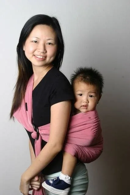 Ringsling Babytragetuch Pink by Mummy Hug MHPink color rosa