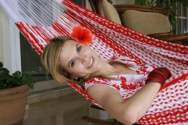 Hängematte Double Amaryllis by MacaMex MA-00022 color multicolor