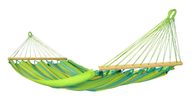 Alisio Lime - wetterfeste Single- Hängematte mit Spreizstab, grün 300 cm by LaSiesta LS-ALR14-48 color grün