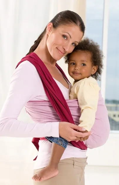 Baby Tragetuch Girl 450 cm by Amazonas AZ-5060301-OLD color rot