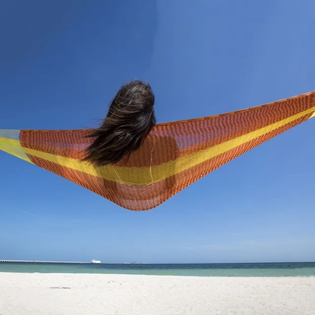 Mexikanische Netzhängematte - Matrimonial Solar Plus by MacaMex MA-00231 color multicolor