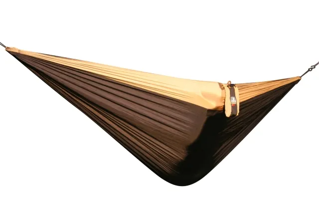 Camper Reisehängematte schwarz - coyotebraun by MacaMex MA-0920708 color schwarz