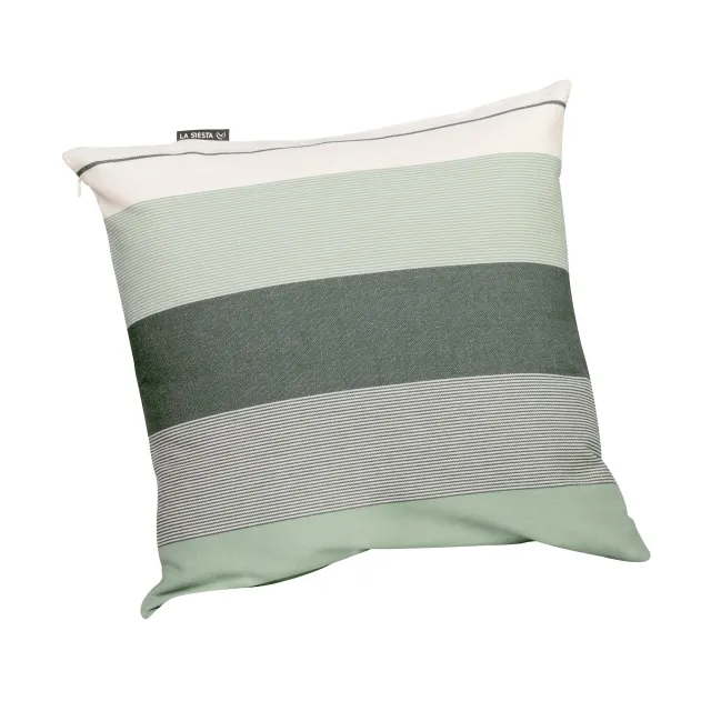 Cariño Olive - Kissenbezug aus Biobaumwolle by LaSiesta LS-CAP5S-14 color grün