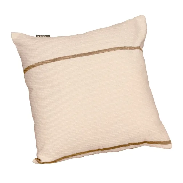 Cariño Nougat - Kissenbezug aus Biobaumwolle by LaSiesta LS-CAP5S-16 color braun