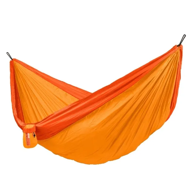 Colibri 3.0 Sunrise - Double Travel Hängematte with Suspension by LaSiesta LS-CLT19-22 color orange