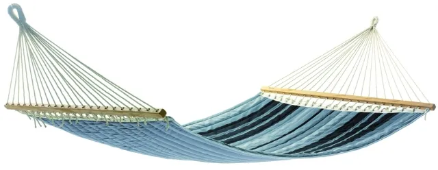 Carolina Stabhängematte grau gestreift by Jobek - Germany JO-24417-OLD color Grau / Silber