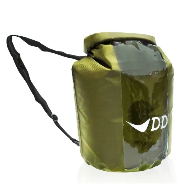 DD wasserdichter Beutel 5 Liter mit Schultergurt by DD Hammocks DD-21901 color grün