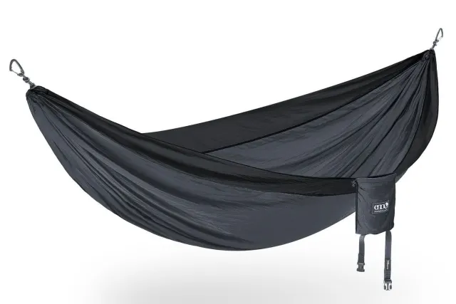eno DoubleNest Charcoal | Black by ENO EN-DN010 color schwarz
