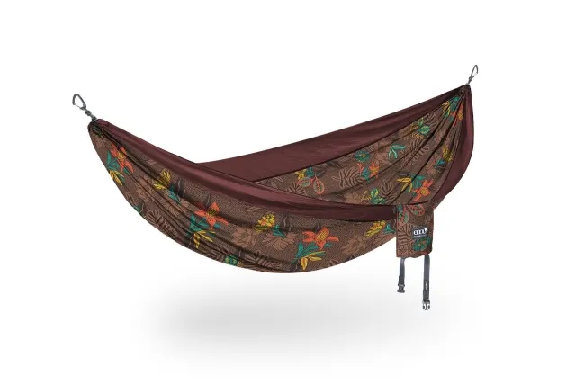 DoubleNest Hammock Print Tropic / Merlot by ENO EN-DNP315 color rot