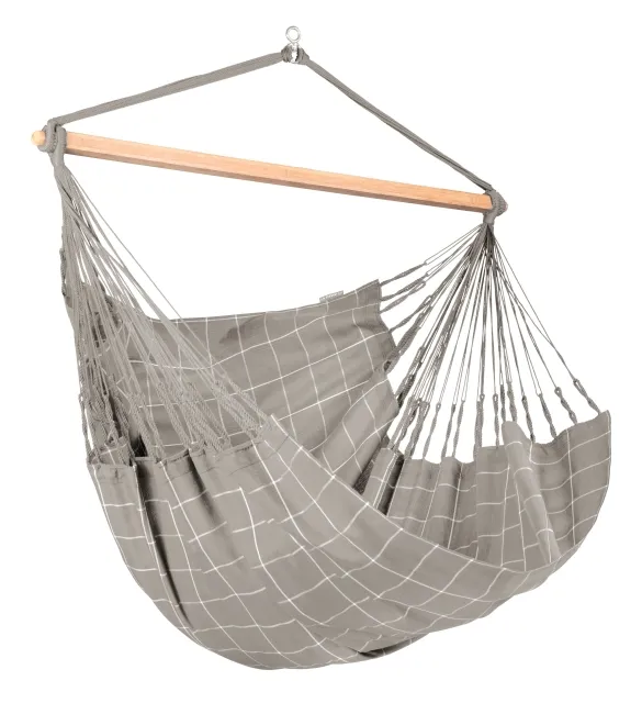 Domingo Almond Kingsize Hängestuhl wetterfest beige-grau by LaSiesta LS-DOL21-W6 color beige