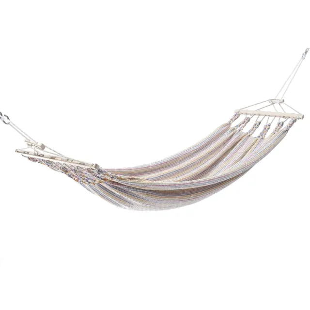 Einzel-Stabhängematte Baumwolle pastell by Chico CI-1101 color bunt