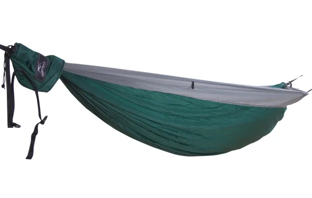 Camper Diamond 3 Double Grey / Darkgreen / Grey inklusive Baumgurte by Hideaway Outfitters HO-0012120212 color grün