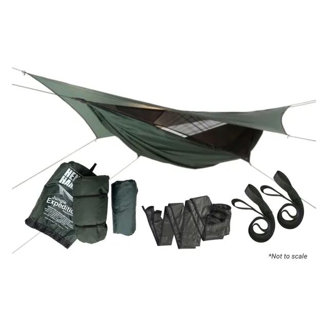 Jungle Expedition ZIP by Hennessy Hammocks HH-M18 color grün