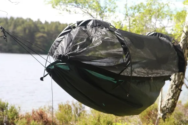 DD Jungle Outdoor Hängematte mit zweilagiger Liegefläche by DD Hammocks MA-02144 color grün