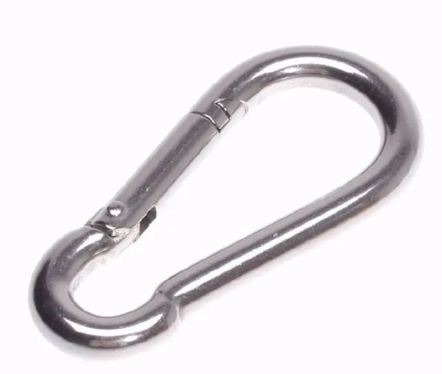 Karabiner 520kg (2 Stück) by MacaMex MA-1000101 color Grau / Silber