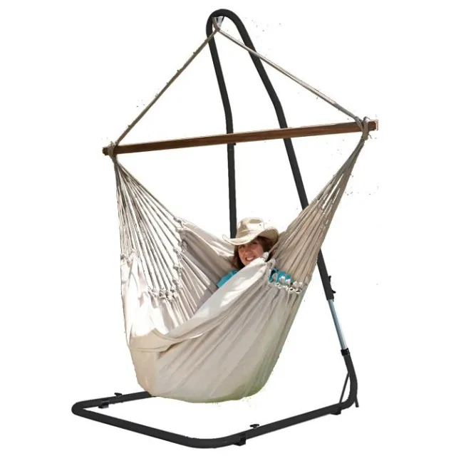 Hängestuhl Set Lazy + Cayo Gigante Natur by MacaMex MA-91220 color natur / beige