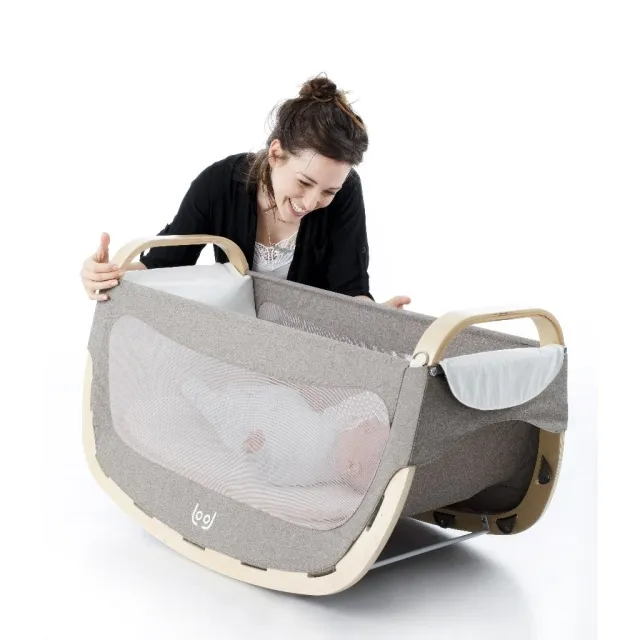 Lool Babywiege zum Rollen, Schaukeln und Hängen by Amazonas AZ-4051100 