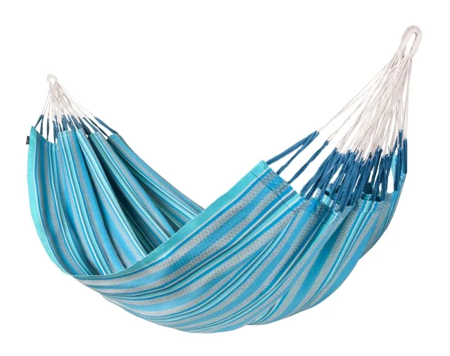 Modesta Azure - Kingsize- Hängematte aus Biobaumwolle, blau by LaSiesta LS-MOH18-X3 color blau