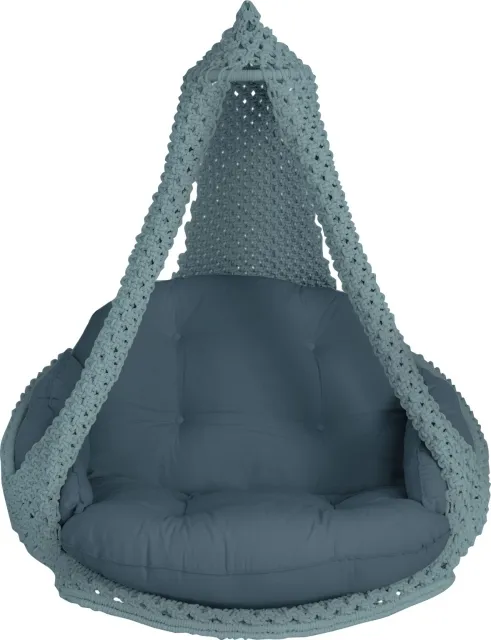 Nido Royal Hängesessel grau by Jobek - Germany JO-1074-OLD color Grau / Silber