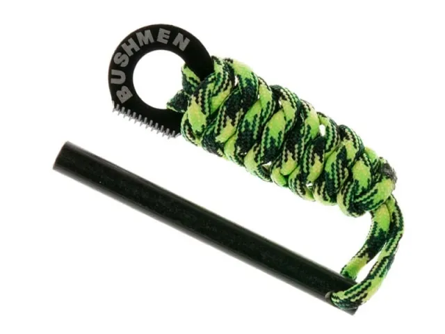 Feuer Anzünder Rebel schwarz grün by Bushmen BU-FSREGEC color n/a