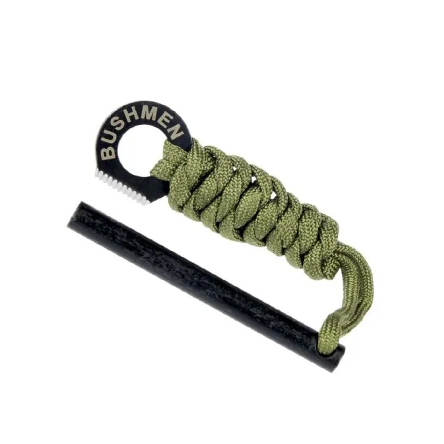 Feuer Anzünder Rebel olive by Bushmen BU-1FSREO color grün