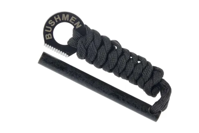 Feuer Anzünder Rebel schwarz by Bushmen BU-FSREBLK color schwarz