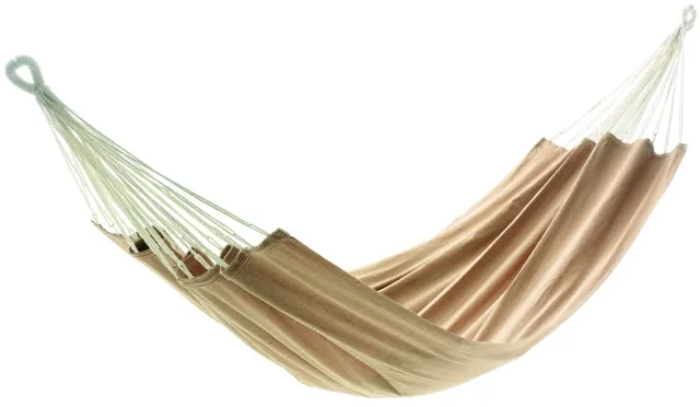Traditional XXL Bio TuchHängematte braun by Jobek - Germany JO-25519-OLD color braun