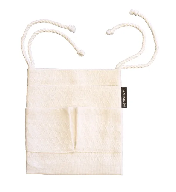 Latte - naturfarbene Hängematten-Tasche aus Biobaumwolle by LaSiesta LS-UT-X1 color natur / beige