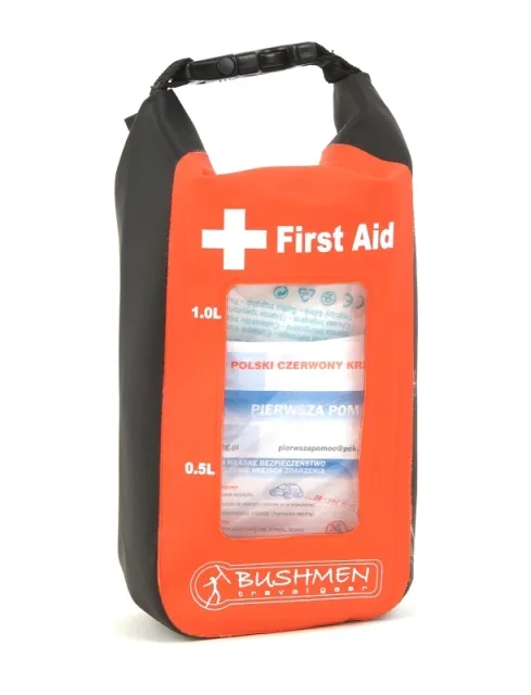 waterproof first aid set by Bushmen BU-1RWA1ABF color rot