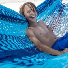 Mammut Caribe - extra strong Mexikanische Netzhängematte blue by MacaMex MA-00067 color blau