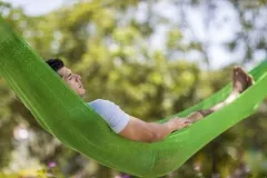 Single Hängematte standard lightgreen by MacaMex MA-00103 color grün