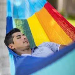 Matrimonial Hängematte Paradiso Plus Edition by MacaMex MA-00238 color multicolor