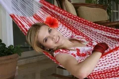 Hängematte Double Amaryllis Plus by MacaMex MA-00222 color bunt