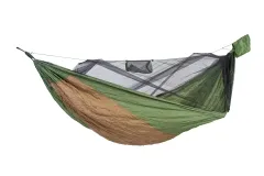 Adventure Hero XXL Reisehängematte mit Moskitonetz und Fach für Isomatte