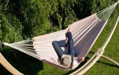 Hängematte mit Gestell Siesta Grande Otono Set by MacaMex MA-90012 color multicolor