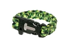 Survival Armband 3 Meter schwarz grün