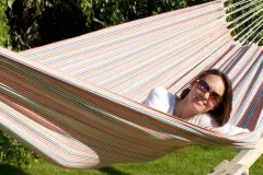 Brasil Comfort Otono Doppelhängematte Baumwolle Pastelltöne by MacaMex MA-01030 color multicolor