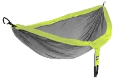 Double nest neon gelb - grau- neon gelb Reisehängematte by ENO EN-DH076 color Grau / Silber