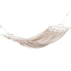 Doppel-Stabhängematte Baumwolle beige-braun by Chico CI-2112 color braun
