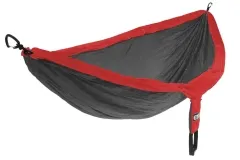 Double nest red charcoal - Reisehängematte