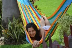 Mexikanische Netzhängematte - Double Rainbow MacaTex by MacaMex MA-00529 color multicolor