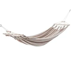 Einzel-Stabhängematte Baumwolle beige-bunt by Chico CI-1108 color multicolor